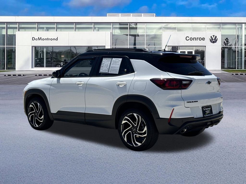 2024 Chevrolet TrailBlazer RS White at Bayway Cadillac of The Woodlands