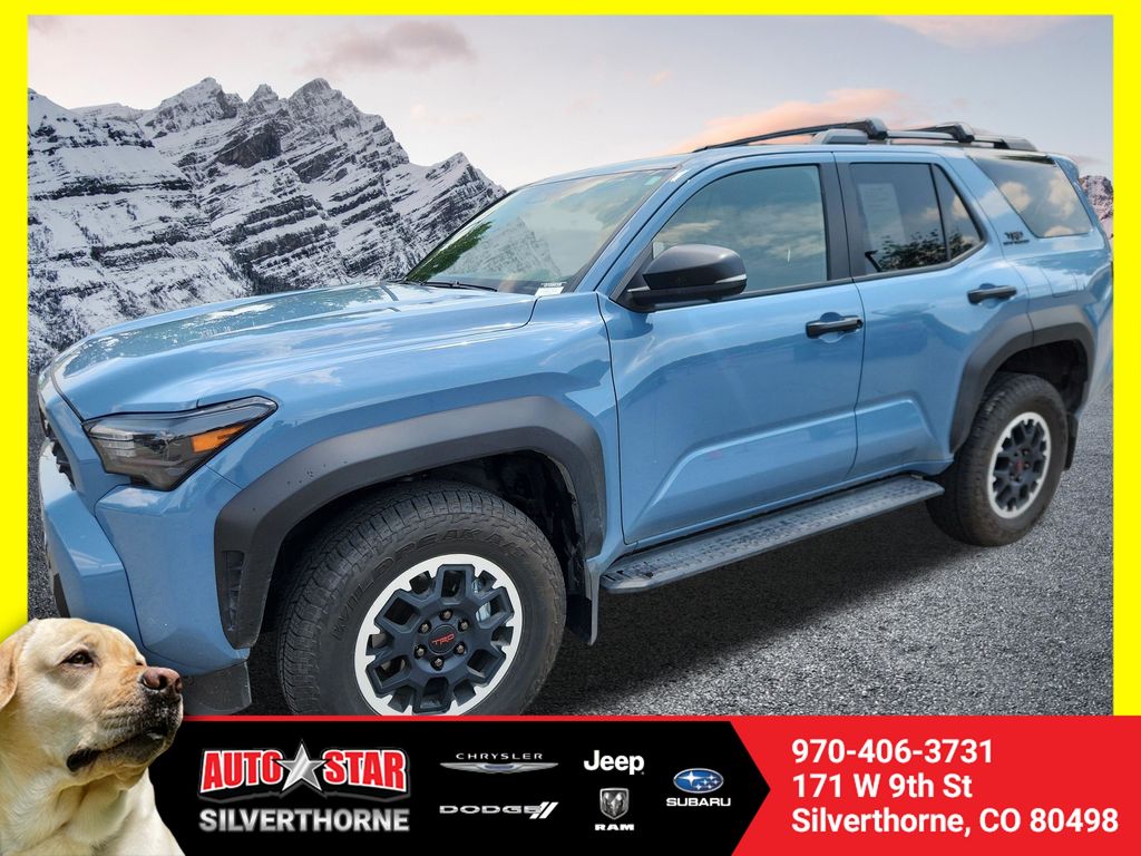 Blue 2026 Toyota 4Runner SUV / Crossover Four-Wheel Drive 8-Speed Automatic
