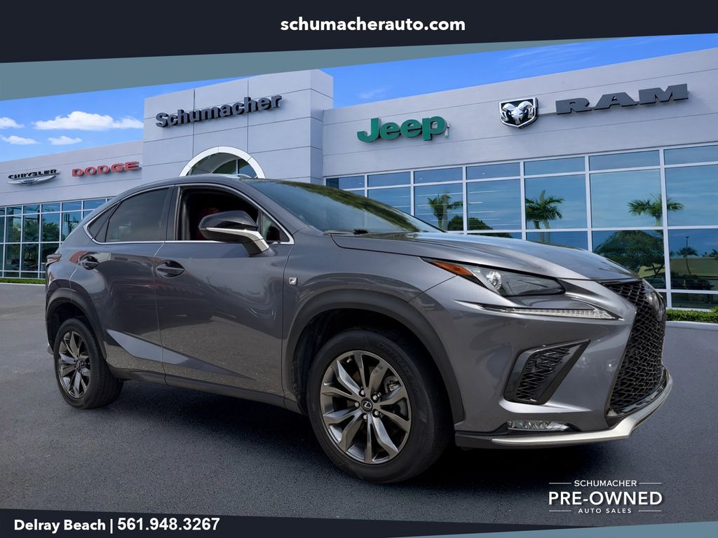 Gray Pearl 2020 Lexus NX SUV / Crossover Front-Wheel Drive 6-Speed Automatic