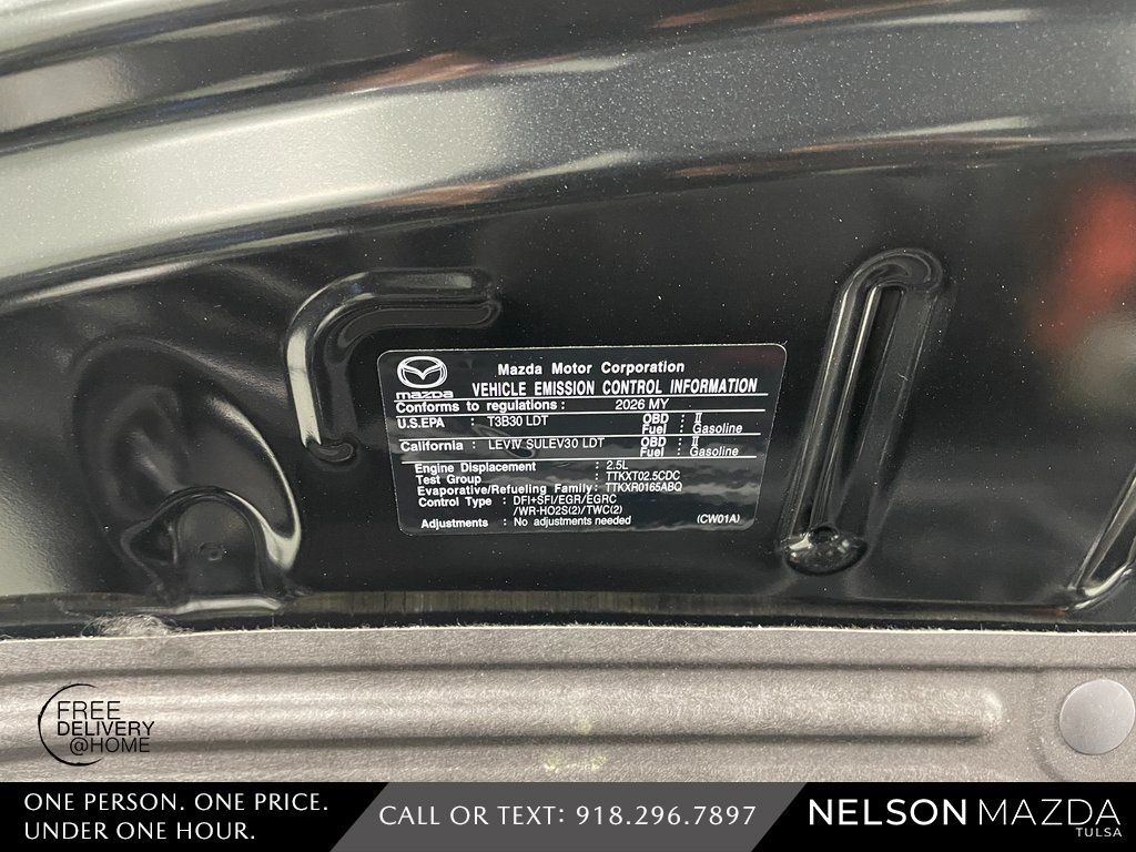 New 2026 Black Mazda Premium Plus image 56