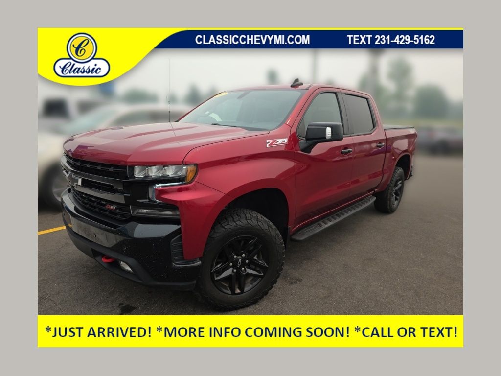 Cherry Red Tintcoat 2021 Chevrolet Silverado 1500 Pickup Truck Four-Wheel Drive Automatic
