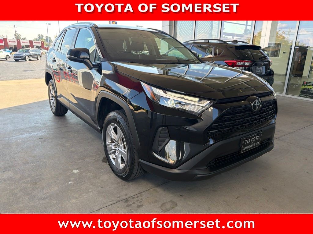 Midnight Black Metallic 2025 Toyota RAV4 SUV / Crossover All-Wheel Drive 8-Speed Automatic
