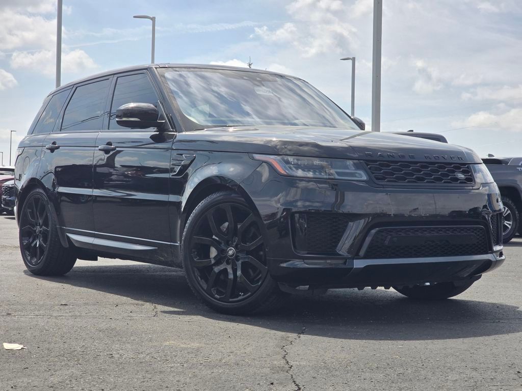 Black 2021 Land Rover Range Rover Sport Silver Edition HSE AWD SUV / Crossover All-Wheel Drive 8-Speed Automatic