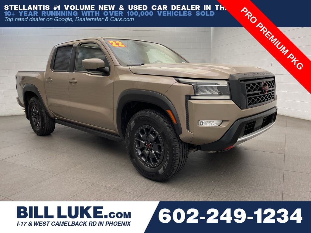 2022 Nissan Frontier PRO-4X Crew Cab 4WD