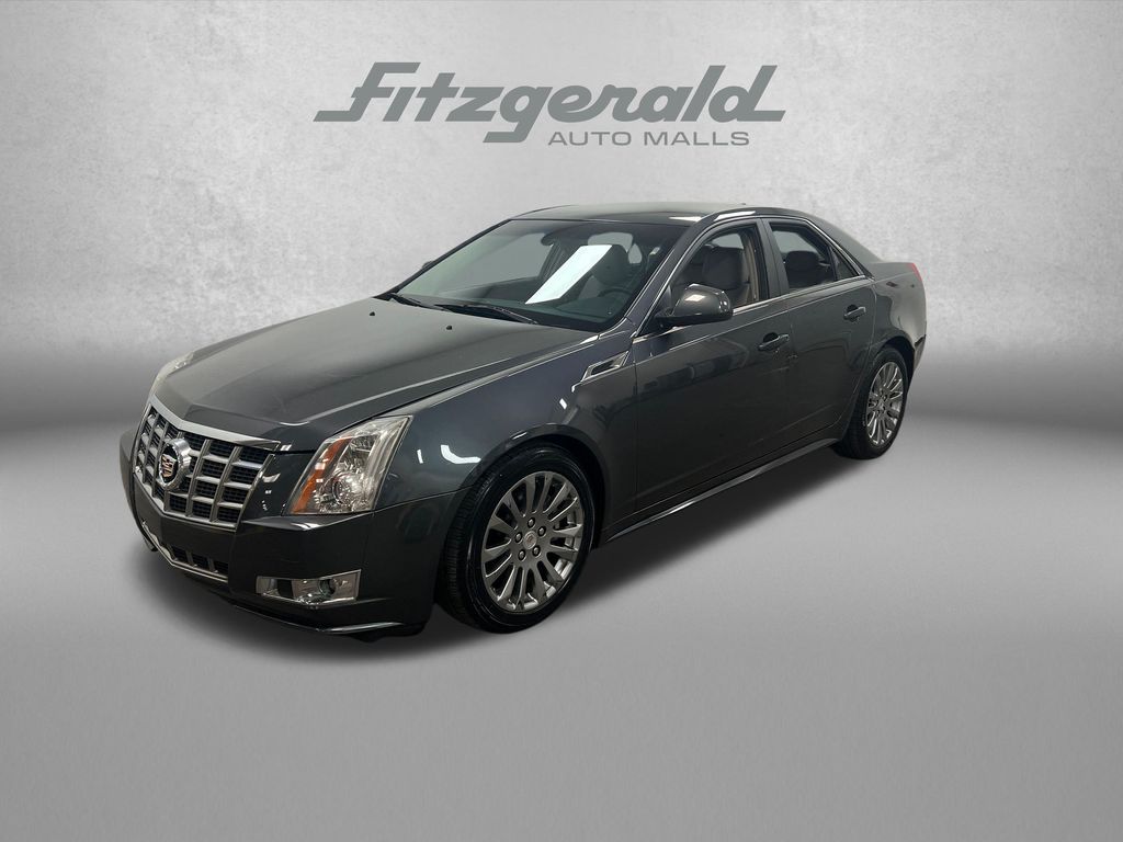 Thunder Gray ChromaFlair 2013 Cadillac CTS Sedan Rear-Wheel Drive 6-Speed Automatic