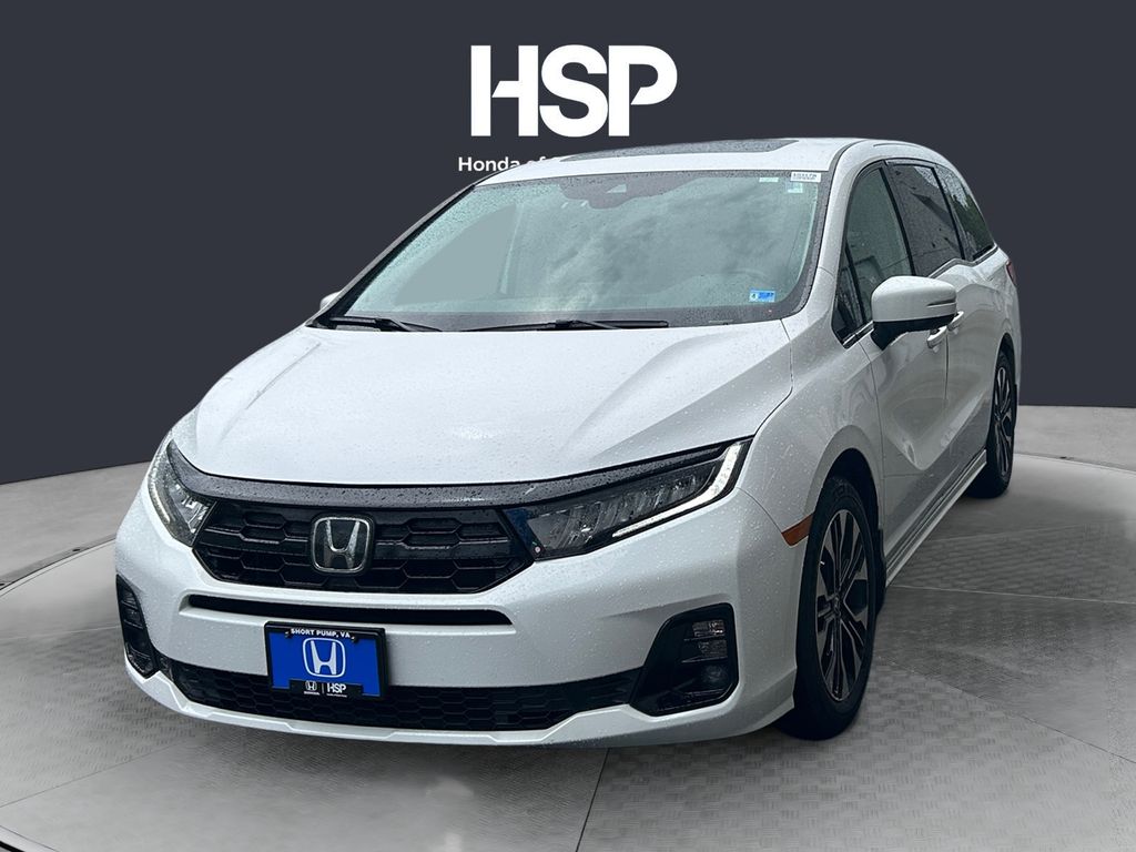 Platinum White Pearl 2025 Honda Odyssey Minivan Front-Wheel Drive Automatic