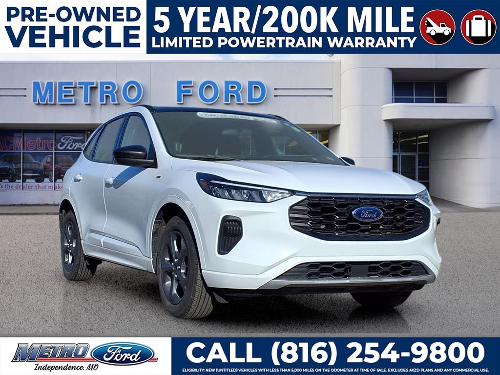 Oxford White 2023 Ford Escape SUV / Crossover All-Wheel Drive 8-Speed Automatic