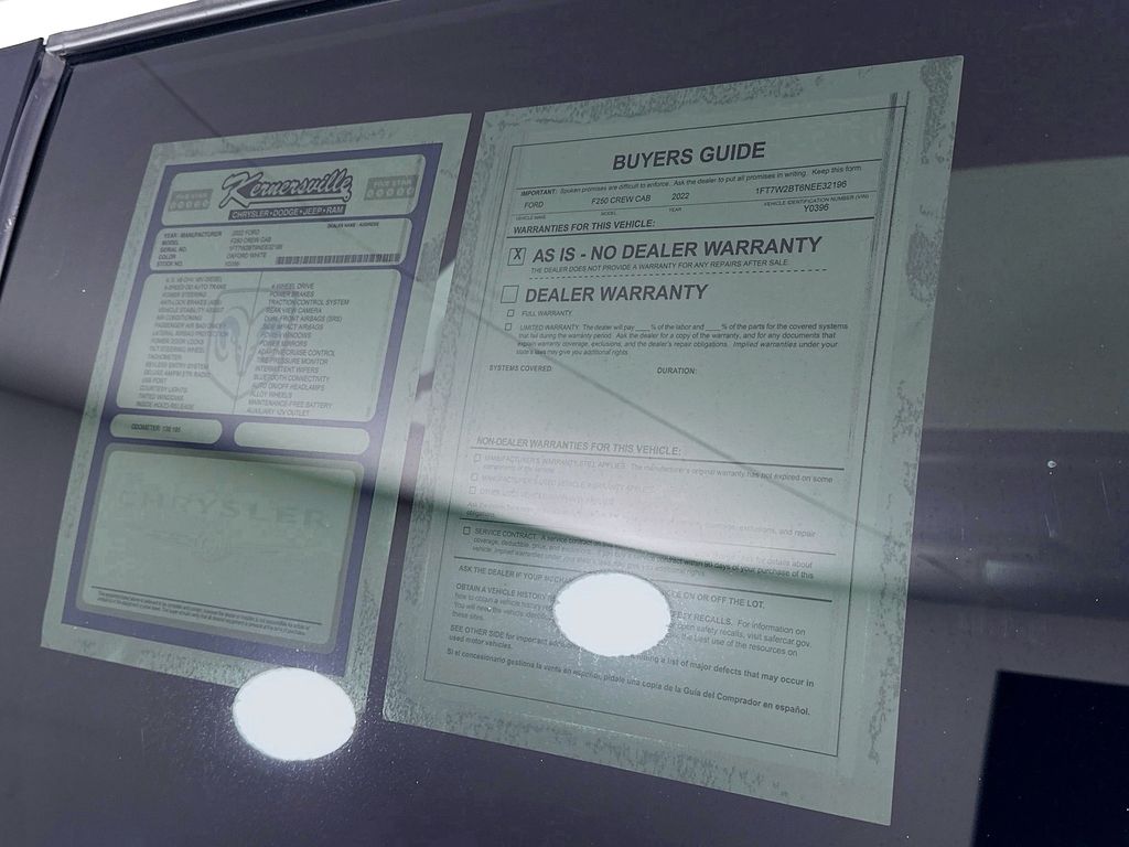 Used 2022 White Ford Lariat image 36