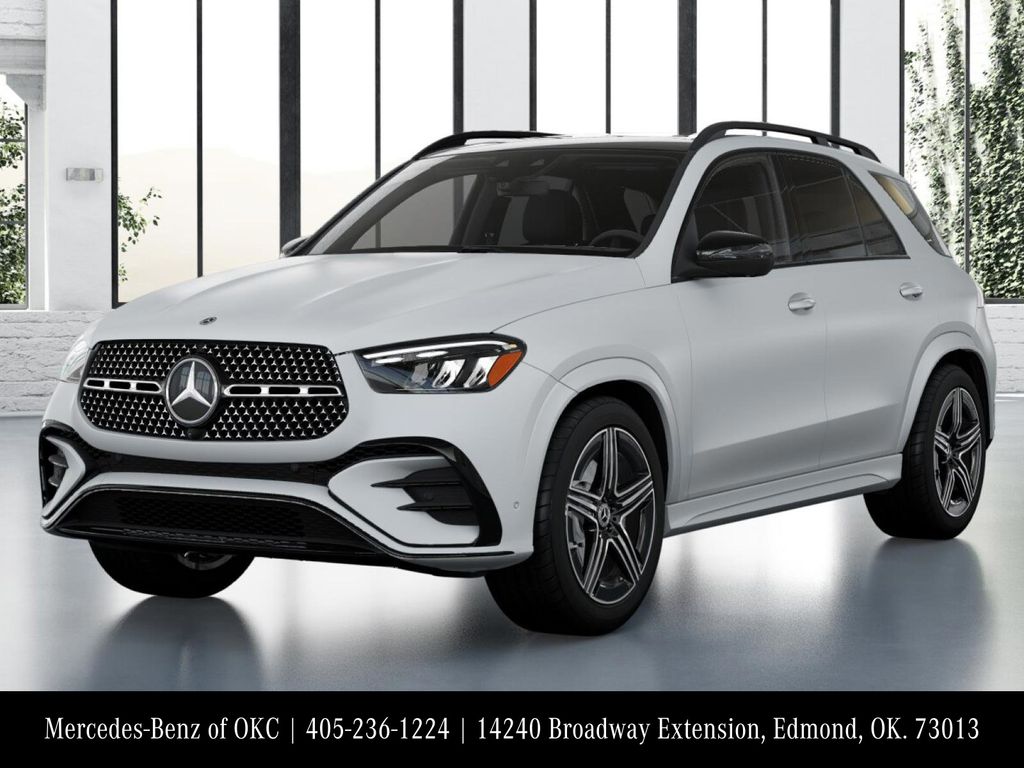 Moonlight White Magno 2026 Mercedes-Benz GLE 350 4MATIC SUV / Crossover All-Wheel Drive 9-Speed Automatic