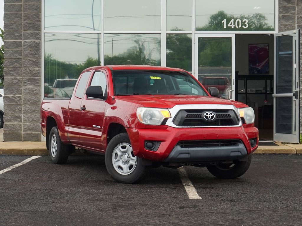 Barcelona Red Metallic 2012 Toyota Tacoma Access Cab SB Pickup Truck 4X2 4-Speed Automatic Overdrive