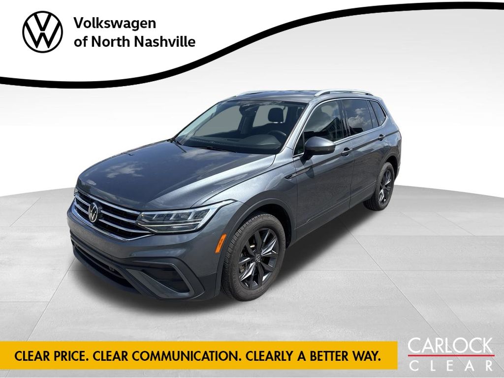 Platinum Gray Metallic 2023 Volkswagen Tiguan SUV / Crossover Front-Wheel Drive 8-Speed Automatic