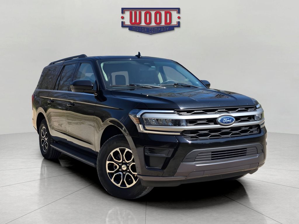 Agate Black Metallic 2024 Ford Expedition MAX XLT 4WD SUV / Crossover Four-Wheel Drive Automatic