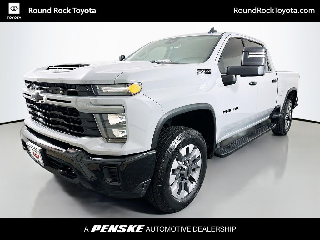 Slate Gray Metallic 2024 Chevrolet Silverado 2500HD Pickup Truck Four-Wheel Drive Automatic