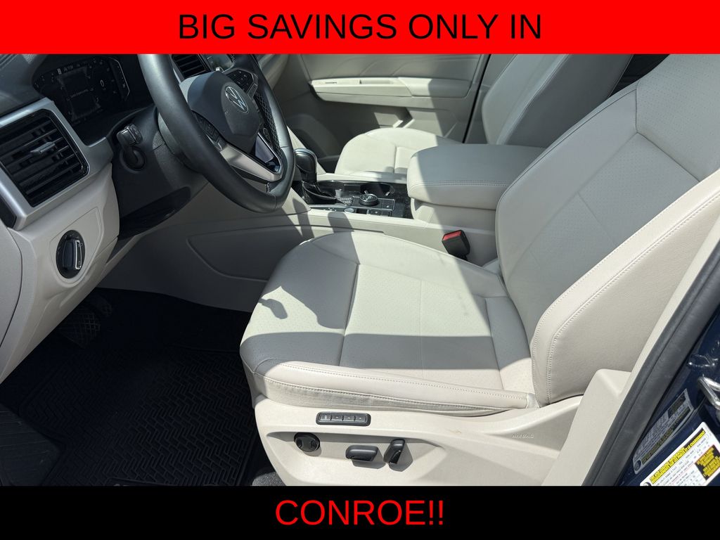 2022 Volkswagen Atlas SEL Blue at DeMontrond Auto Country