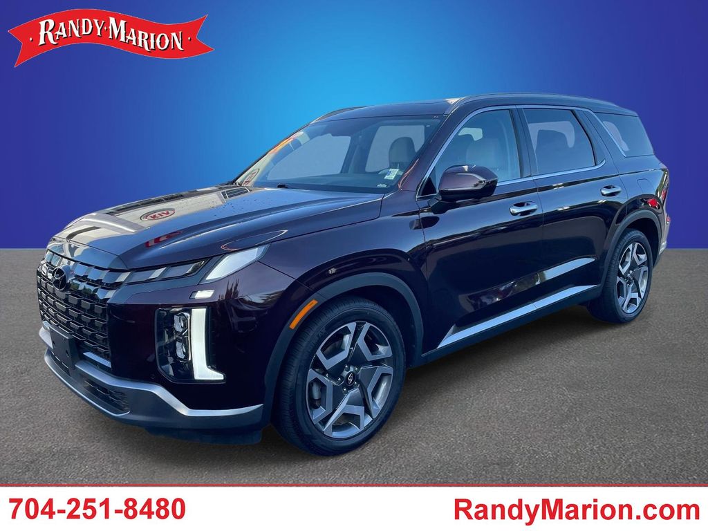 Red (Sierra Burgundy) 2024 Hyundai Palisade SUV / Crossover All-Wheel Drive 8-Speed Automatic