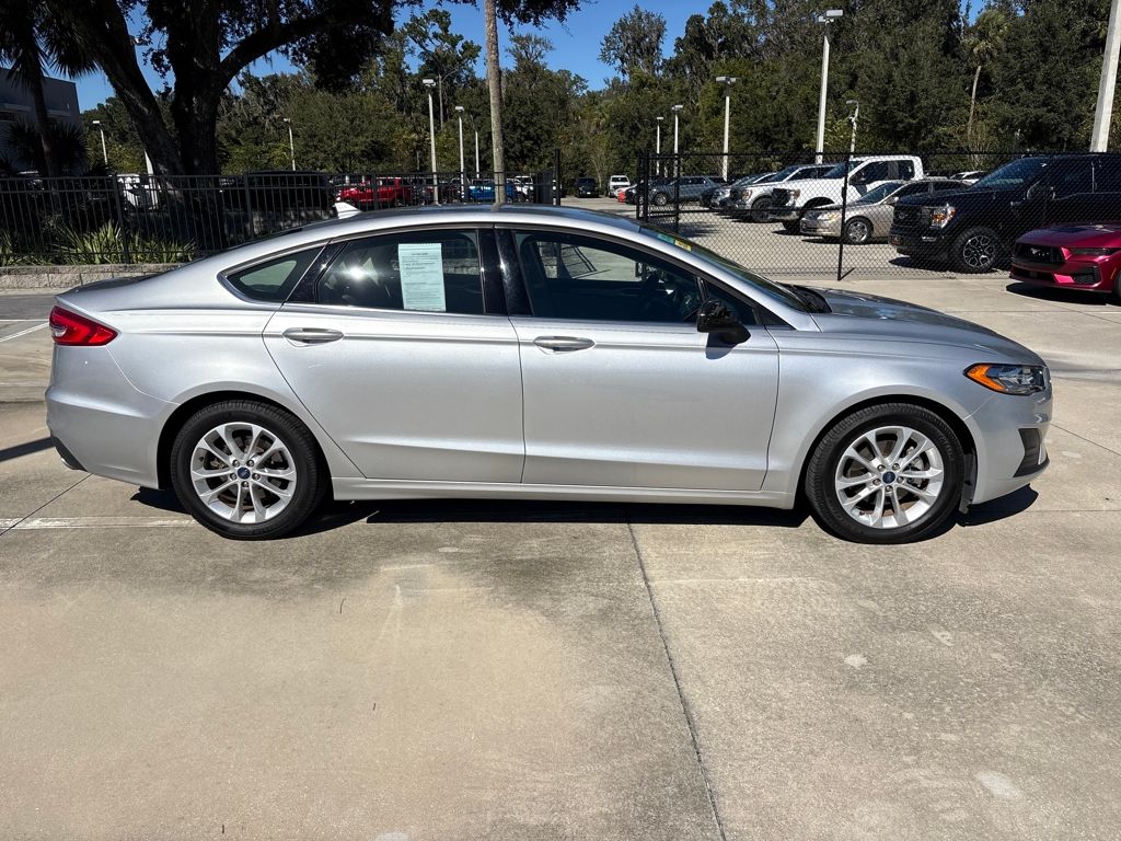 Used 2019 Ford Fusion SE with VIN 3FA6P0HD6KR128118 for sale in New Smyrna Beach, FL
