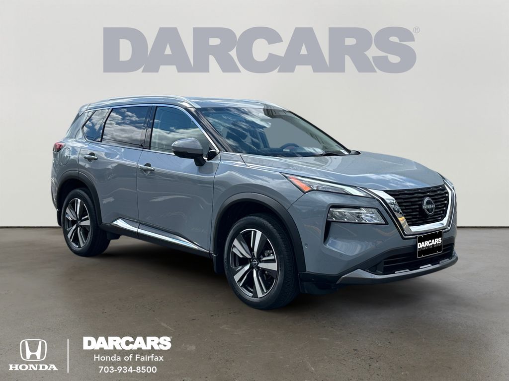 Boulder Gray Pearl 2023 Nissan Rogue SUV / Crossover All-Wheel Drive Continuously Variable Transmission