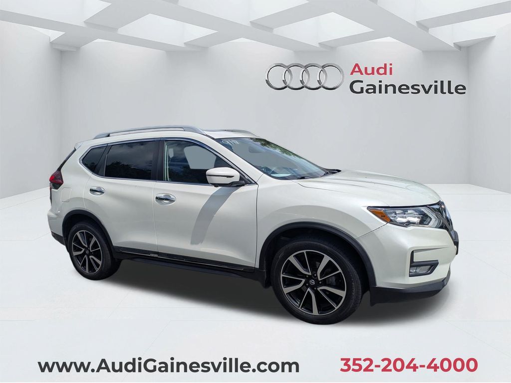 Pearl White Tricoat 2020 Nissan Rogue SUV / Crossover All-Wheel Drive Continuously Variable Transmission