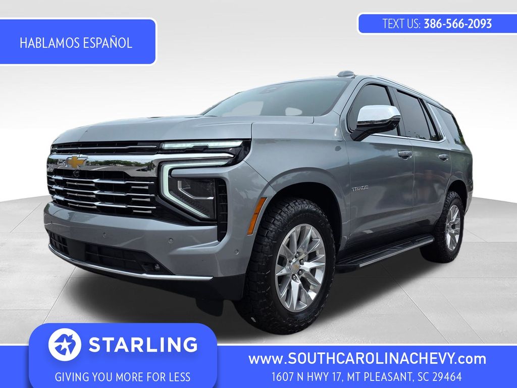 Sterling Gray Metallic 2025 Chevrolet Tahoe SUV / Crossover 4X2