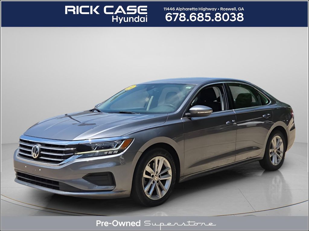 Platinum Gray Metallic 2020 Volkswagen Passat 2.0T SE FWD Sedan Front-Wheel Drive 6-Speed Automatic