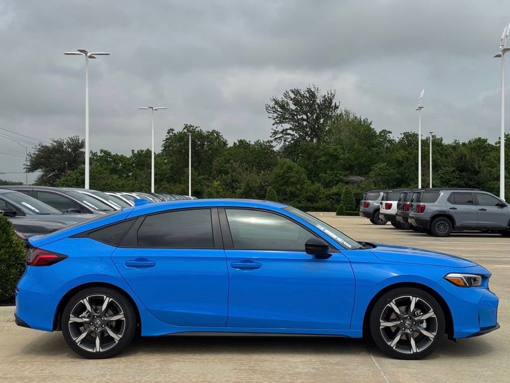 2026 Honda Civic Hybrid Sport Touring Blue at Community Honda