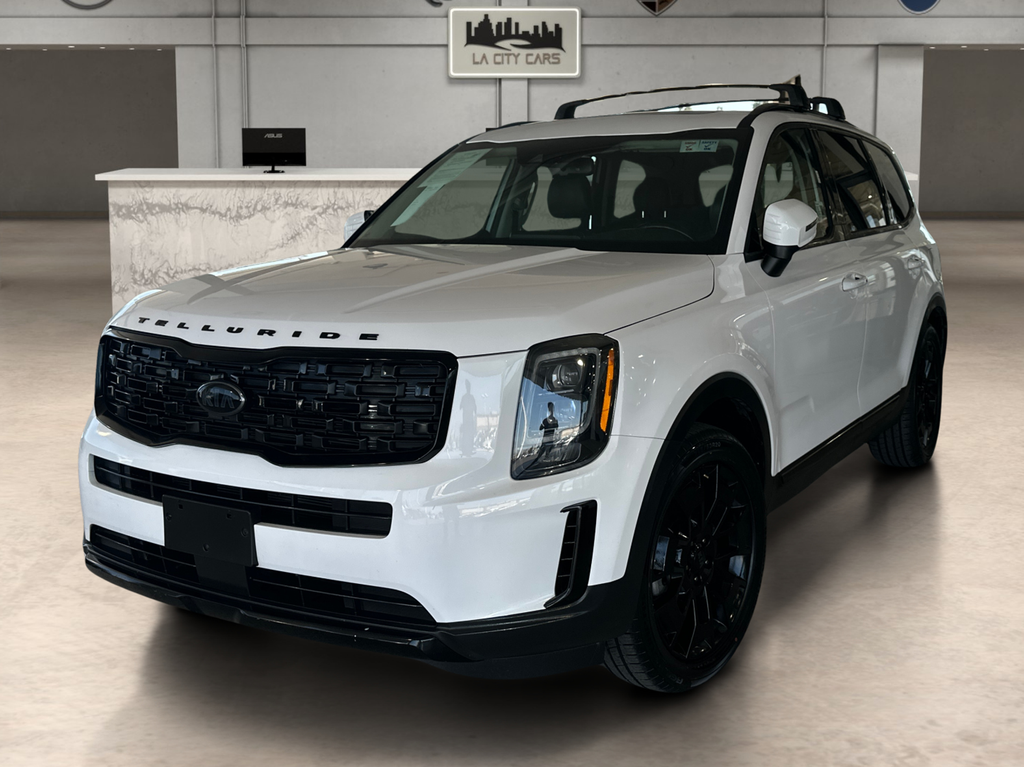 Glacial White Pearl 2021 Kia Telluride SUV / Crossover All-Wheel Drive 8-Speed Automatic