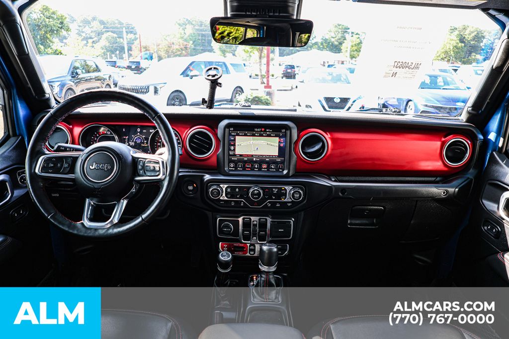 Used 2021 Blue Jeep Rubicon image 27
