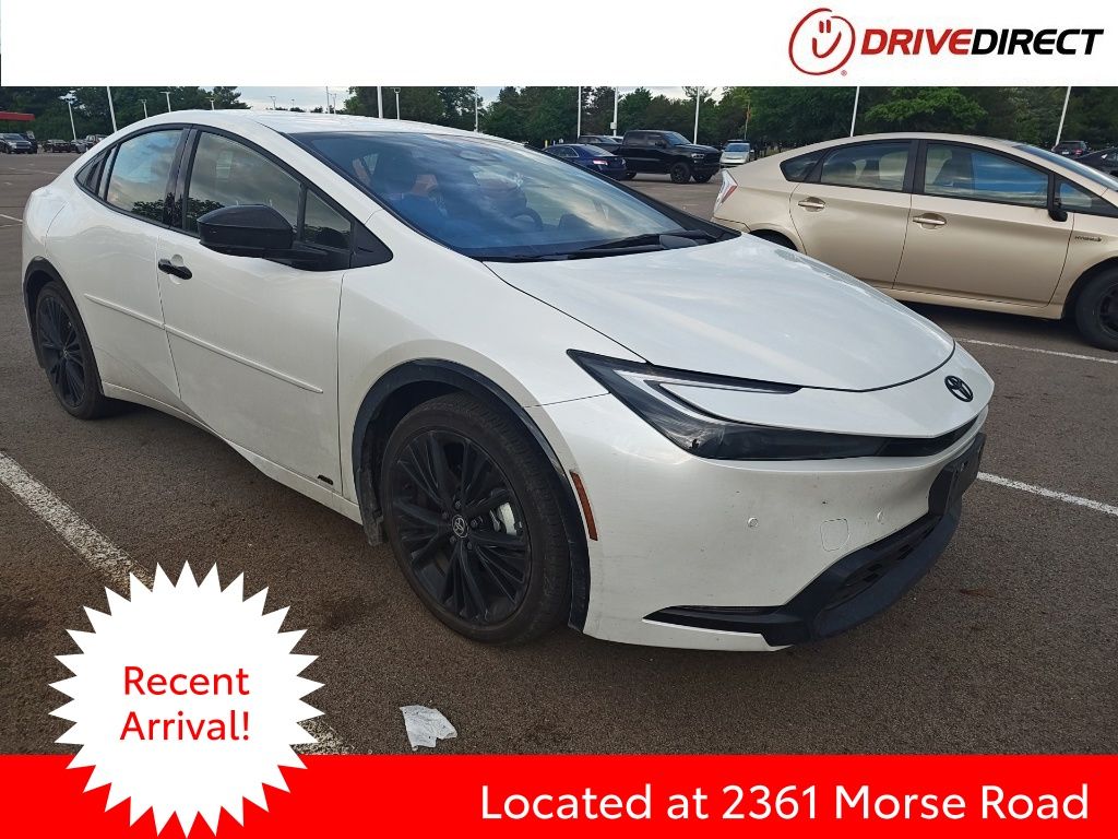 Pearl 2026 Toyota Prius Nightshade AWD Hatchback All-Wheel Drive Continuously Variable Transmission