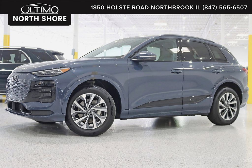 Plasma Blue Metallic 2025 Audi Q6 e-tron quattro Premium Plus SUV / Crossover All-Wheel Drive Automatic
