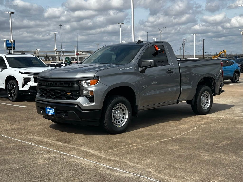 2026 Chevrolet Silverado 1500 WT Gray at Monument Chevrolet