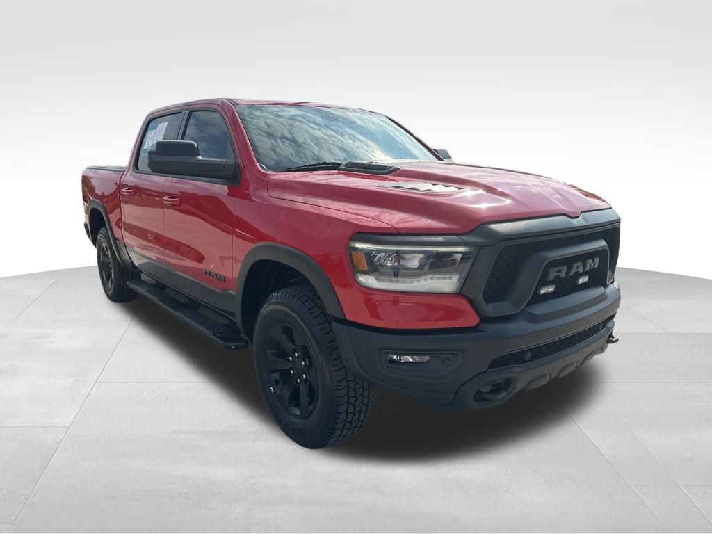 2021 Flame Red Clearcoat Ram 1500 Rebel 4X4 Truck