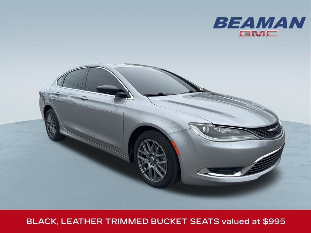 Billet Silver Metallic Clearcoat 2016 Chrysler 200 Limited Sedan FWD Sedan Front-Wheel Drive 9-Speed Automatic