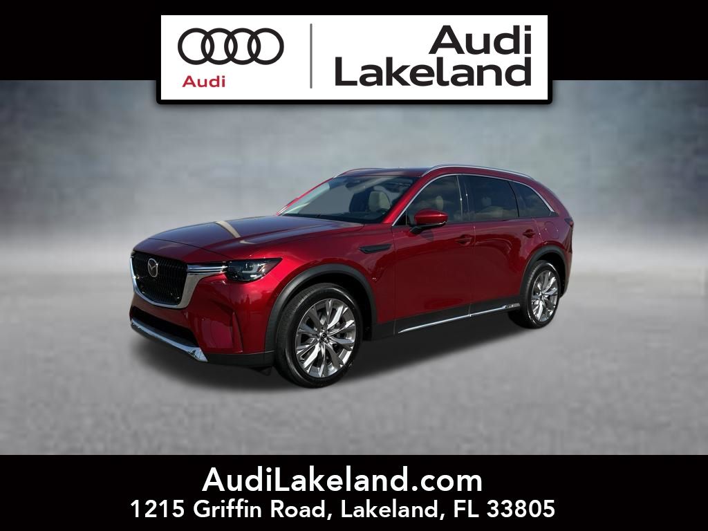 Soul Red Crystal Metallic 2024 Mazda CX-90 3.3 Turbo Premium Plus AWD SUV / Crossover All-Wheel Drive 8-Speed Automatic
