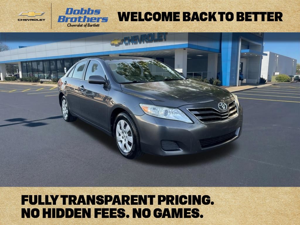 Magnetic Gray Metallic 2010 Toyota Camry Sedan Front-Wheel Drive 6-Speed Automatic Overdrive