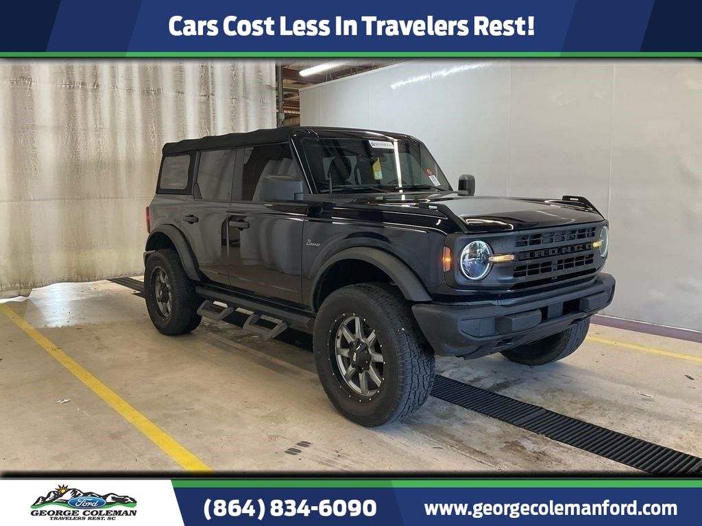 Antimatter Blue Metallic 2021 Ford Bronco SUV / Crossover Four-Wheel Drive Automatic