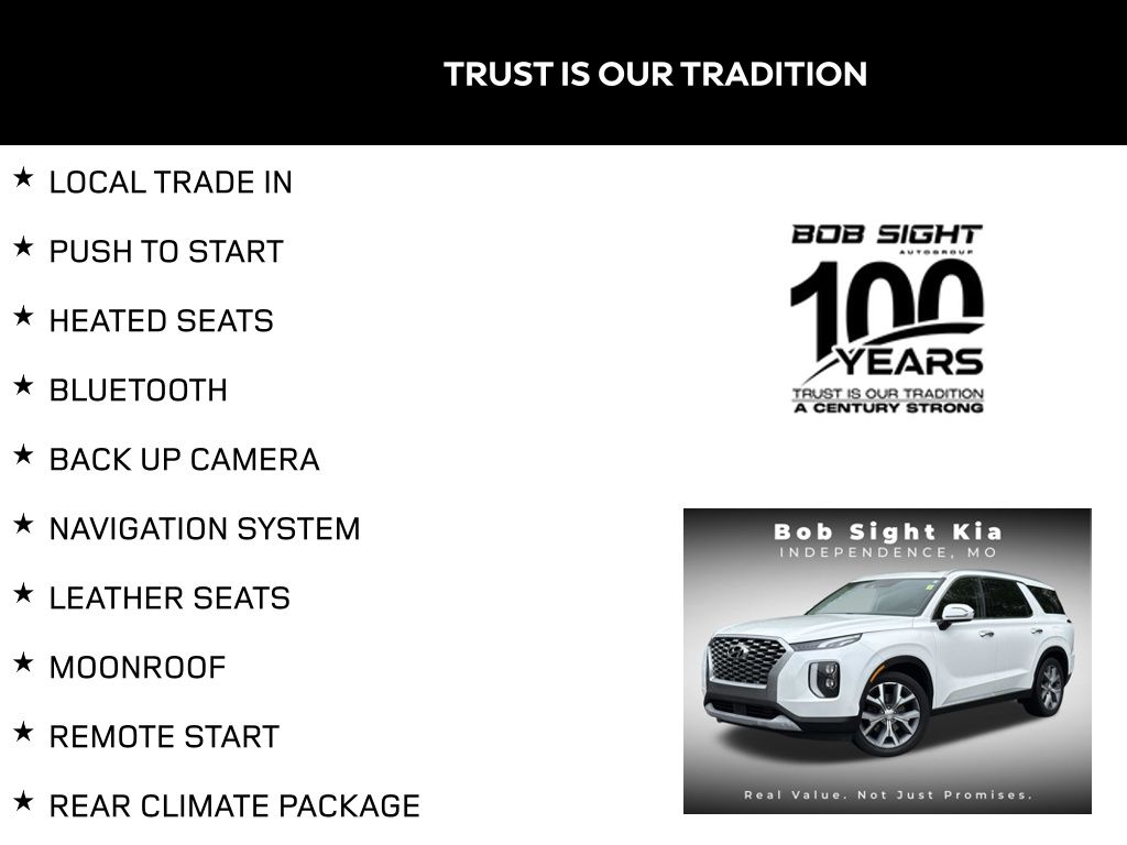 Used 2021 Hyundai Palisade SEL with VIN KM8R4DHEXMU296643 for sale in Kansas City
