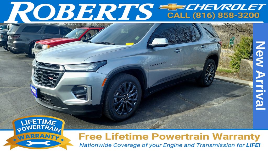 Sterling Gray Metallic 2023 Chevrolet Traverse RS AWD SUV / Crossover Four-Wheel Drive 9-Speed Automatic
