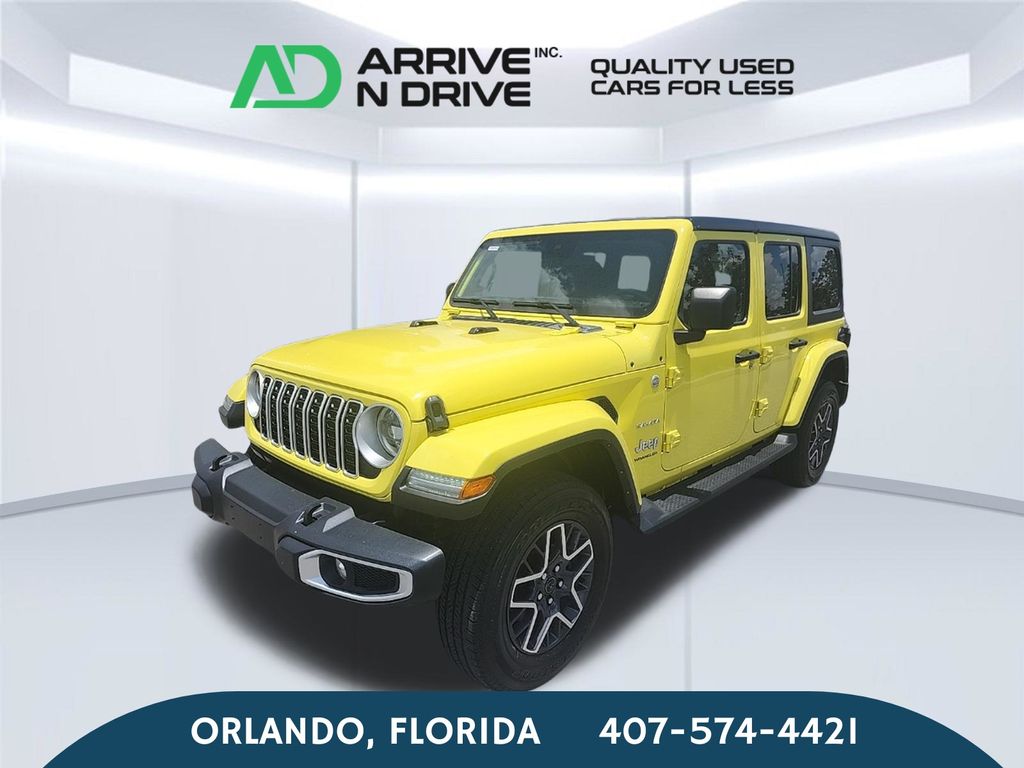High Velocity Clearcoat 2024 Jeep Wrangler SUV / Crossover Four-Wheel Drive 8-Speed Automatic