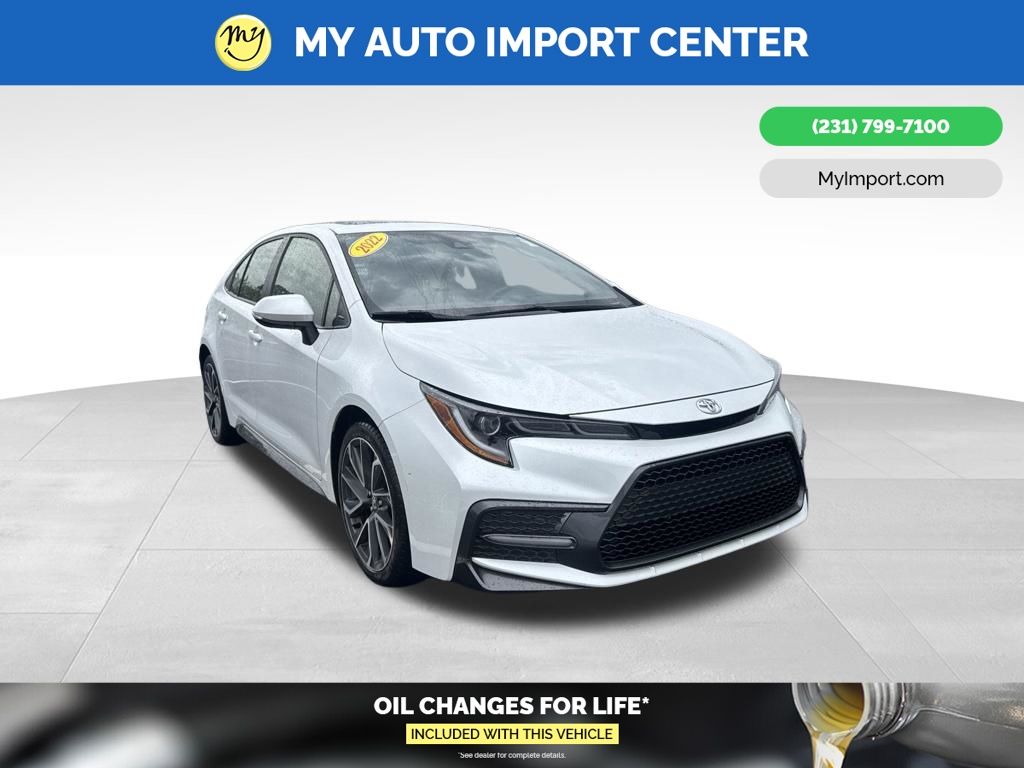 White (Wind Chill Pearl) 2022 Toyota Corolla Sedan Front-Wheel Drive Continuously Variable Transmission