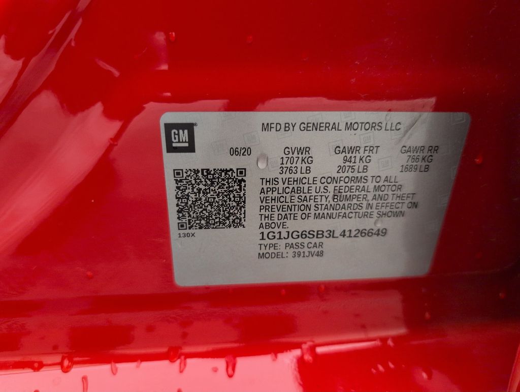 Certified Used 2020 Red Chevrolet LT image 38