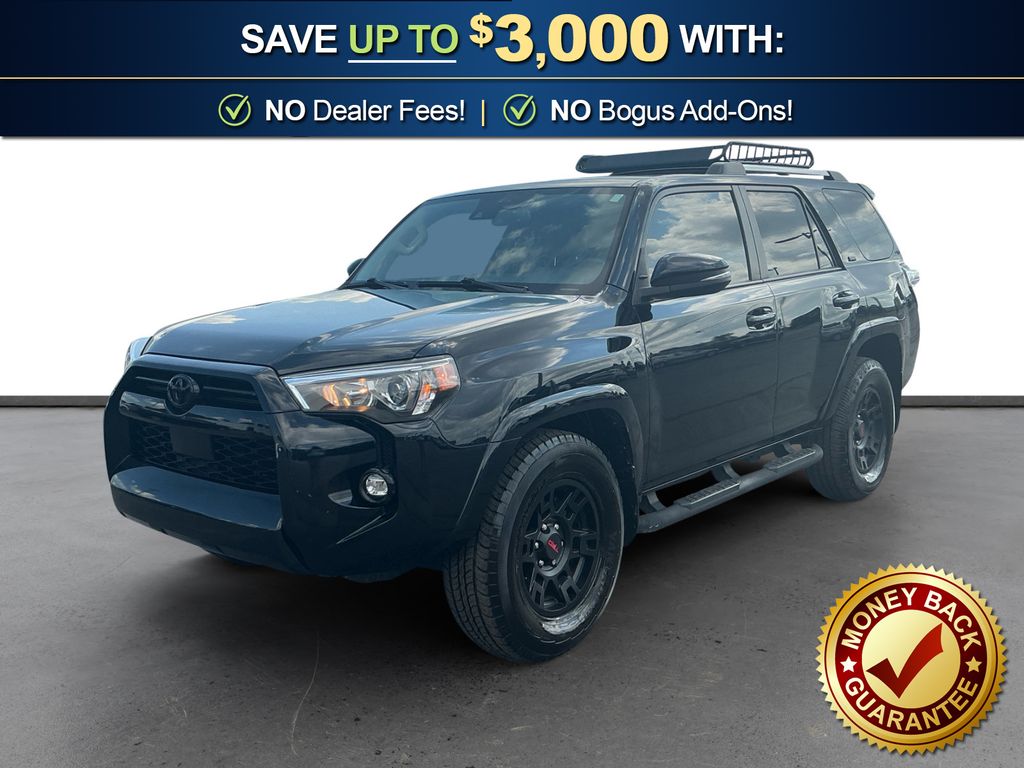Midnight Black Metallic 2022 Toyota 4Runner SUV / Crossover 4X2 5-Speed Automatic