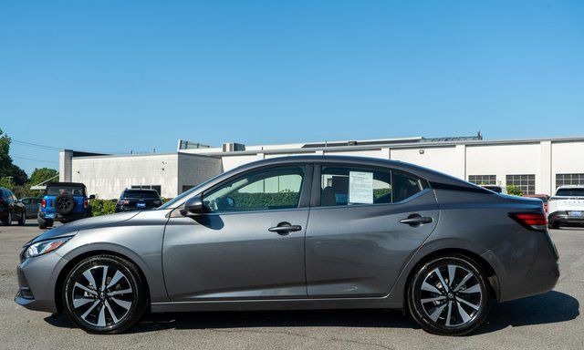 2023 Nissan Sentra SV Gray at Klick Lewis Buick Chevrolet