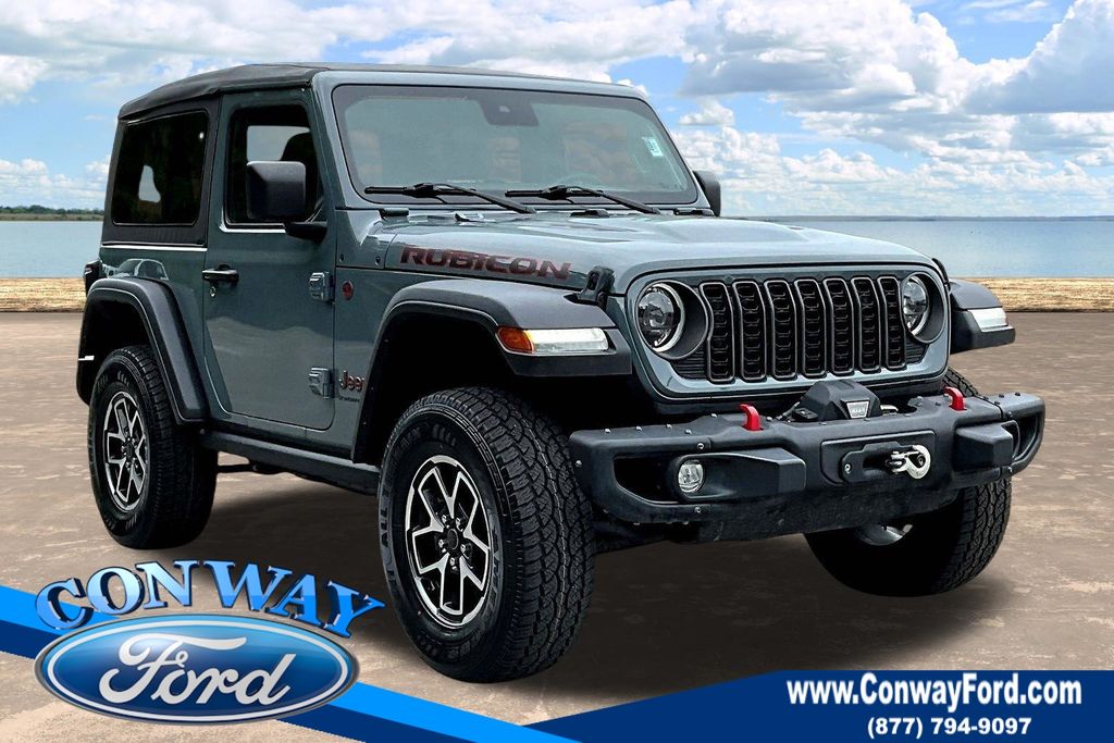 Anvil Clear Coat 2024 Jeep Wrangler SUV / Crossover Four-Wheel Drive 8-Speed Automatic