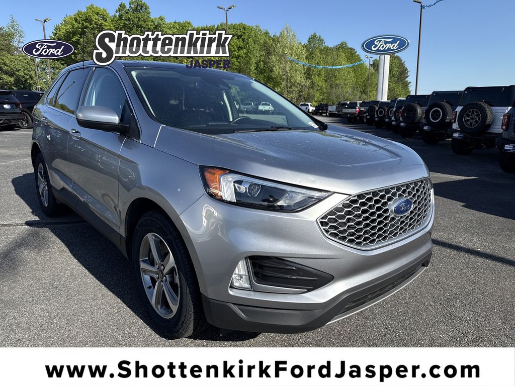 Silver Metallic 2023 Ford Edge SUV / Crossover All-Wheel Drive 8-Speed Automatic