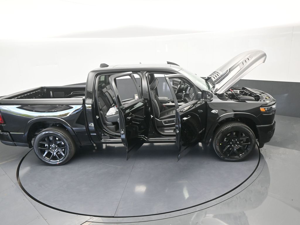 New 2026 Diamond Black Crystal Pearlcoat Ram Laramie image 69