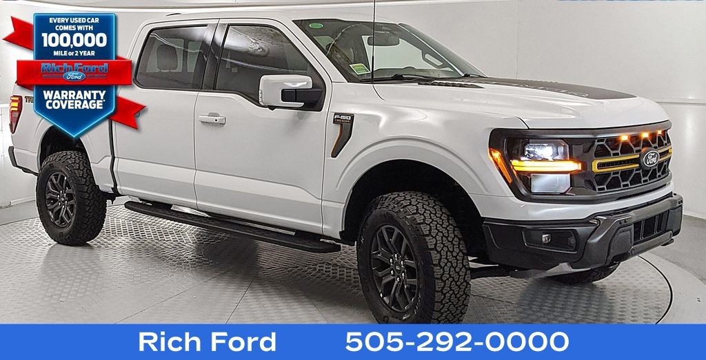 Oxford White 2025 Ford F-150 Tremor SuperCrew 4WD Pickup Truck Four-Wheel Drive Automatic