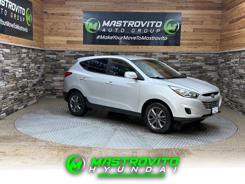 Diamond Silver Metallic 2015 Hyundai Tucson GLS AWD SUV / Crossover All-Wheel Drive 6-Speed Automatic Overdrive