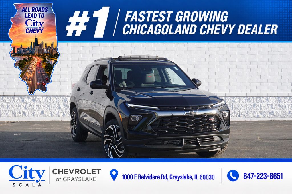 Mosaic Black Metallic 2026 Chevrolet Trailblazer SUV / Crossover Four-Wheel Drive 9-Speed Automatic