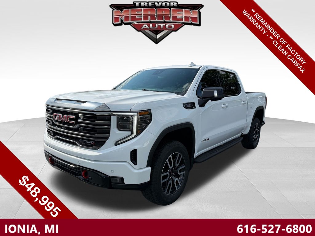 Summit White 2023 GMC Sierra 1500 Pickup Truck Four-Wheel Drive Automatic