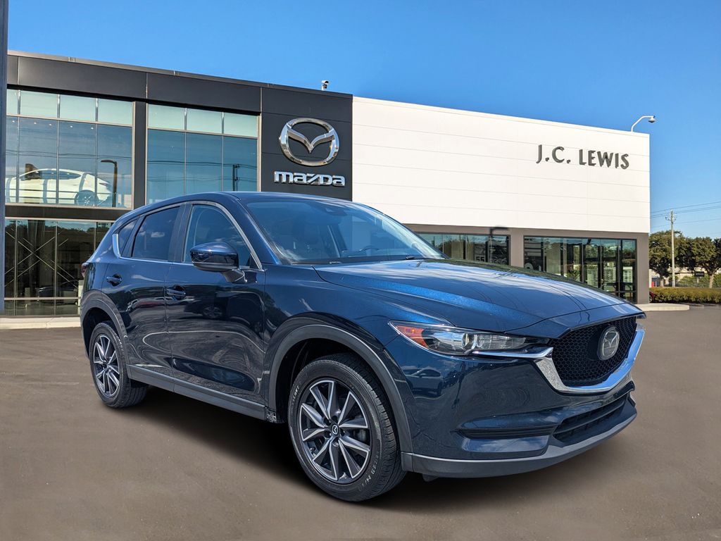 Crystal Blue 2018 Mazda CX-5 Touring AWD SUV / Crossover All-Wheel Drive 6-Speed Automatic
